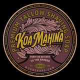 Moon Soaps Koa Mahina Shaving Soap 6oz