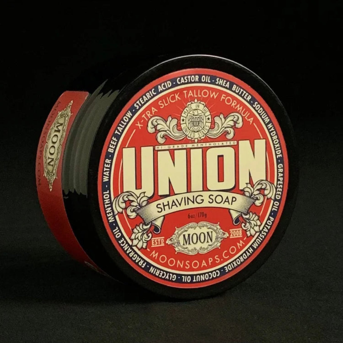 Moon Soaps Union Shaving Soap 6oz