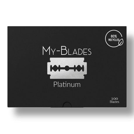 My-Blades - Platinum Double Edge Razor Blades - 100 Pack