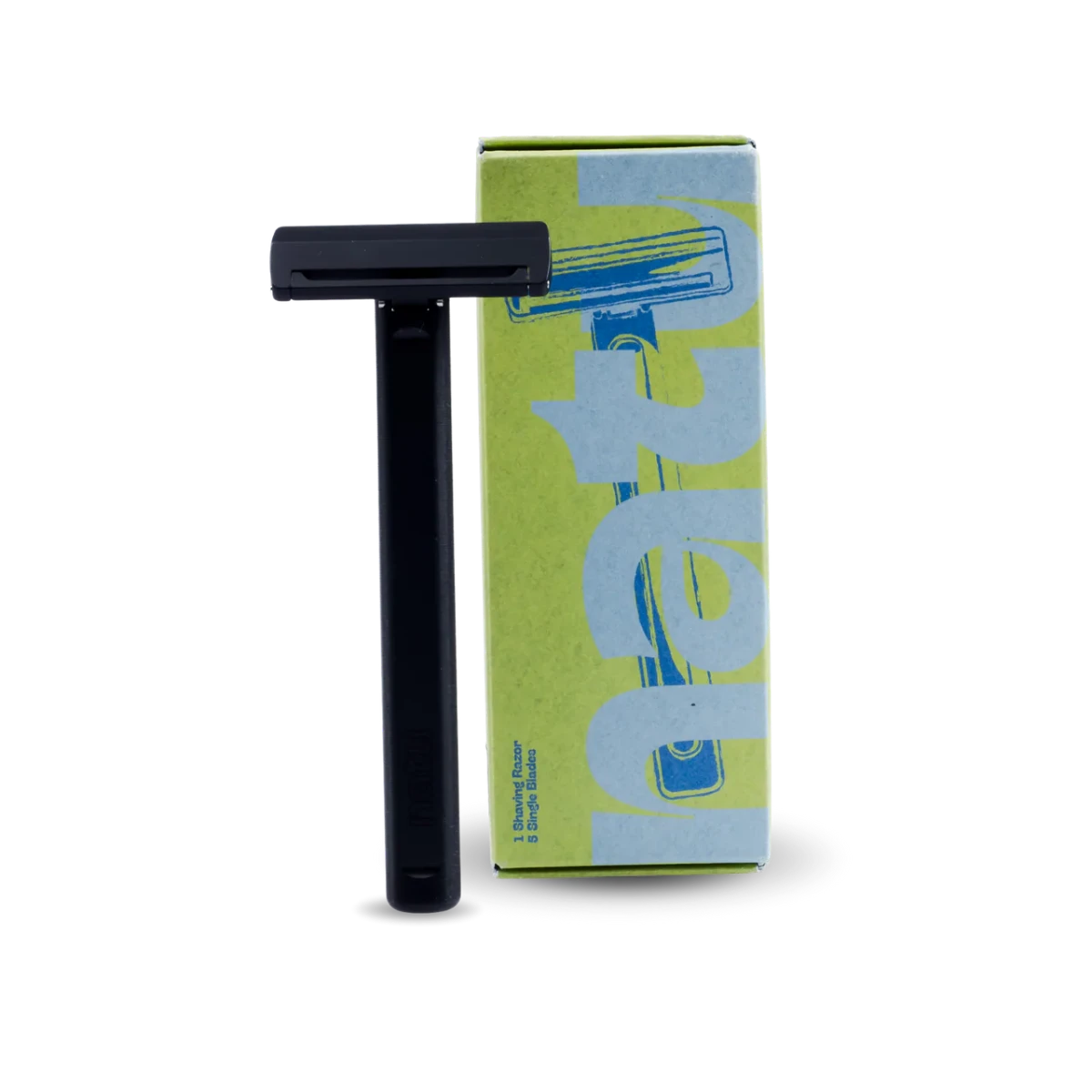 Natu Safety Razor Single Edge Black