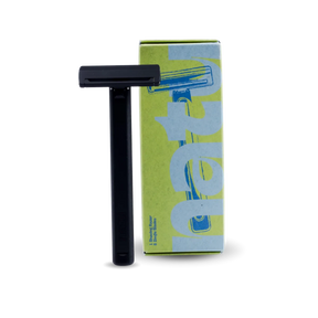Natu Safety Razor Single Edge Black
