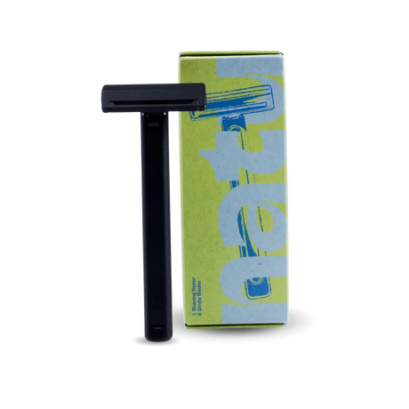 Natu Safety Razor Single Edge Black