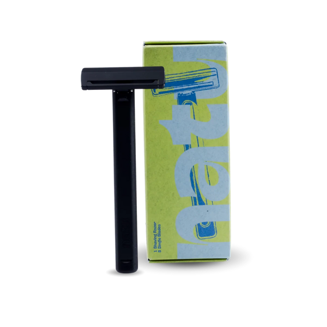 Natu Safety Razor Single Edge Black