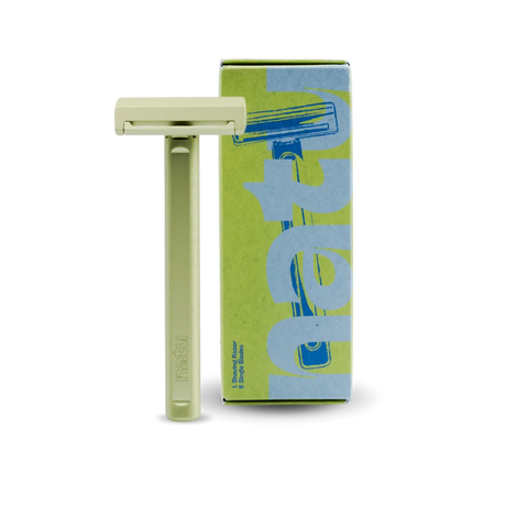 Natu Safety Razor Single Edge Green