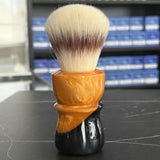 Never Alone 6 #116 26mm Regal Synthetic Knot Resin Handle Shaving Brush