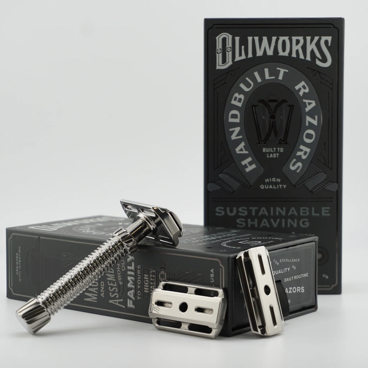 Oliworks M3[ti]orite Titanium Double Edge Safety Razor