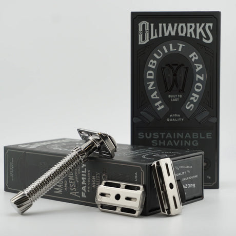 Oliworks M3[ti]orite Titanium Double Edge Safety Razor