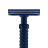OliWorks M3TEORITE Aluminum Safety Razor Blue