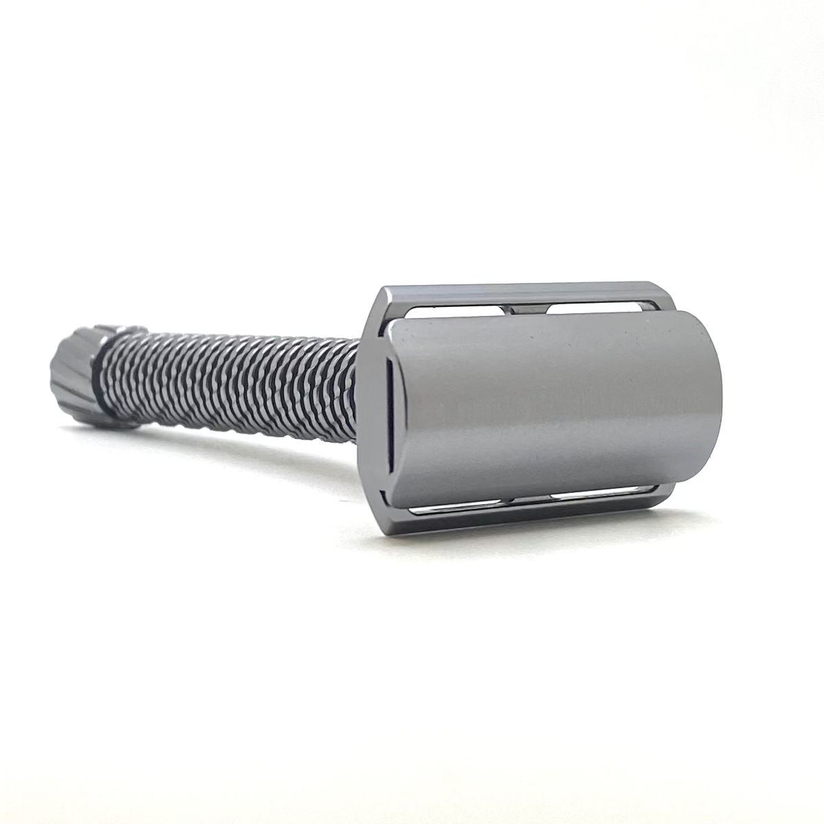 OliWorks M3TEORITE Aluminum Safety Razor Gray