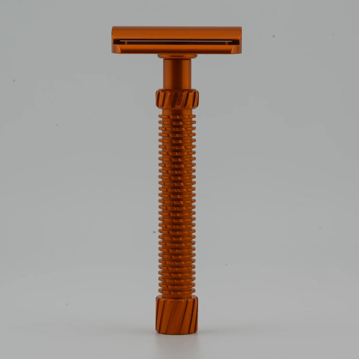 OliWorks M3TEORITE Aluminum Safety Razor Orange