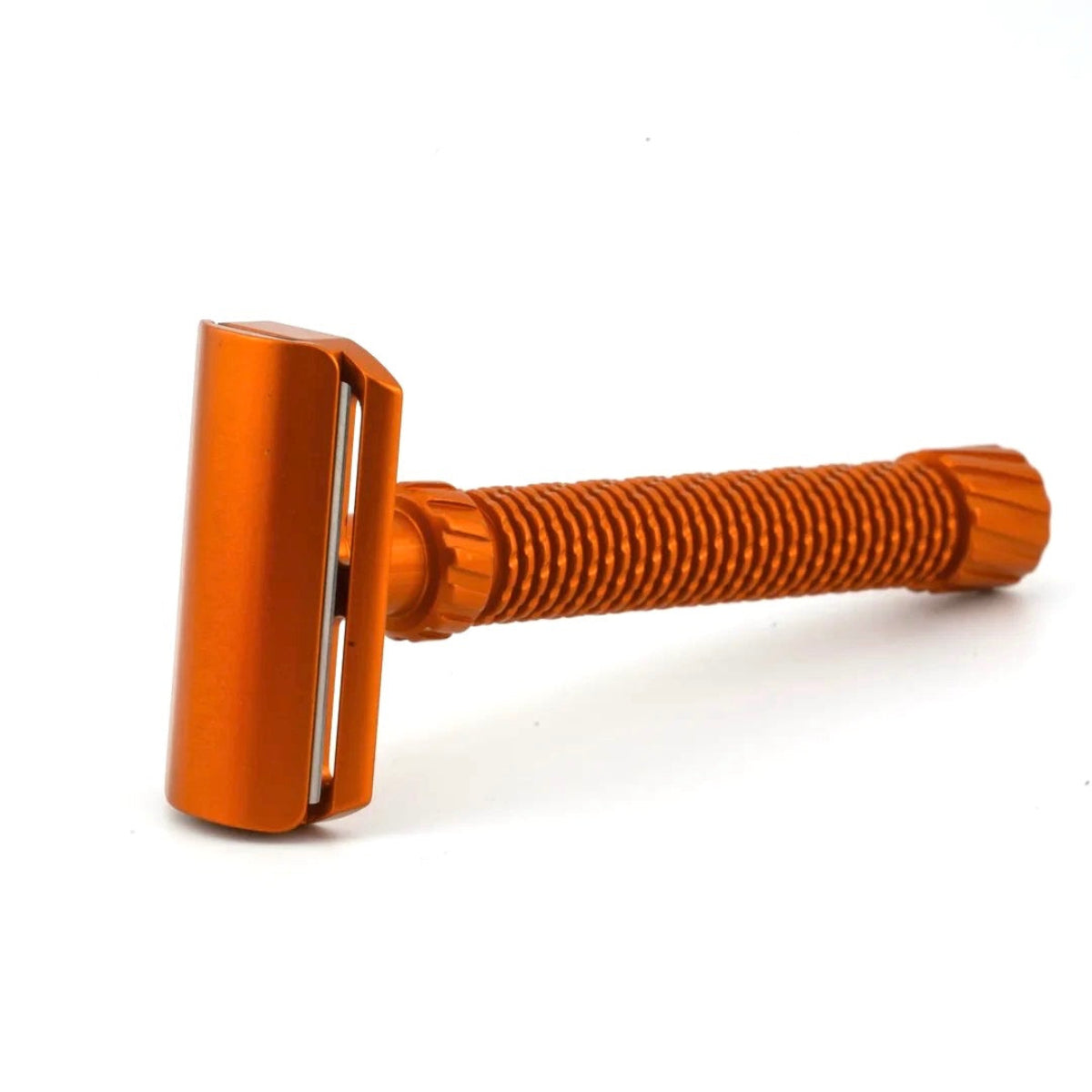 OliWorks M3TEORITE Aluminum Safety Razor Orange