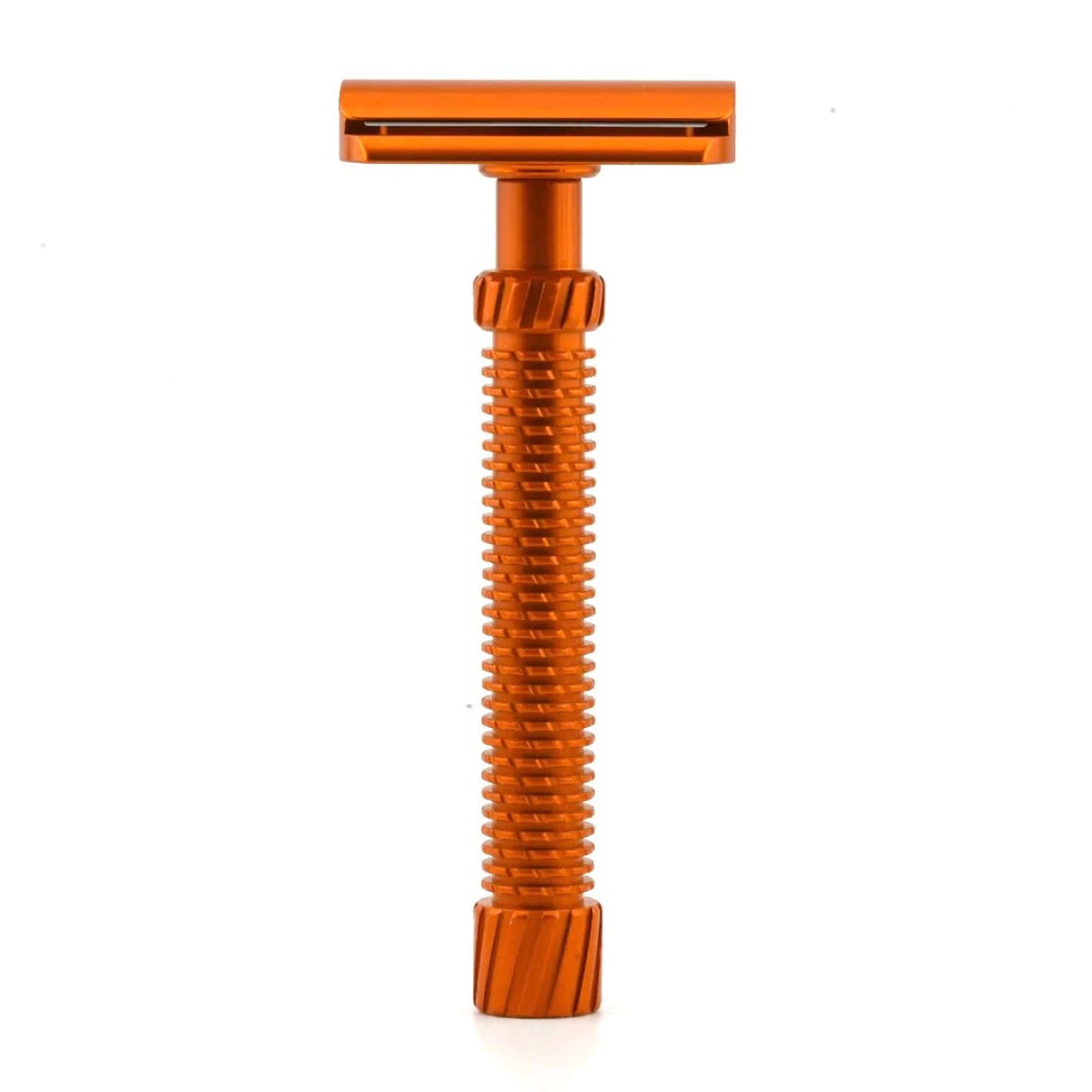 OliWorks M3TEORITE Aluminum Safety Razor Orange