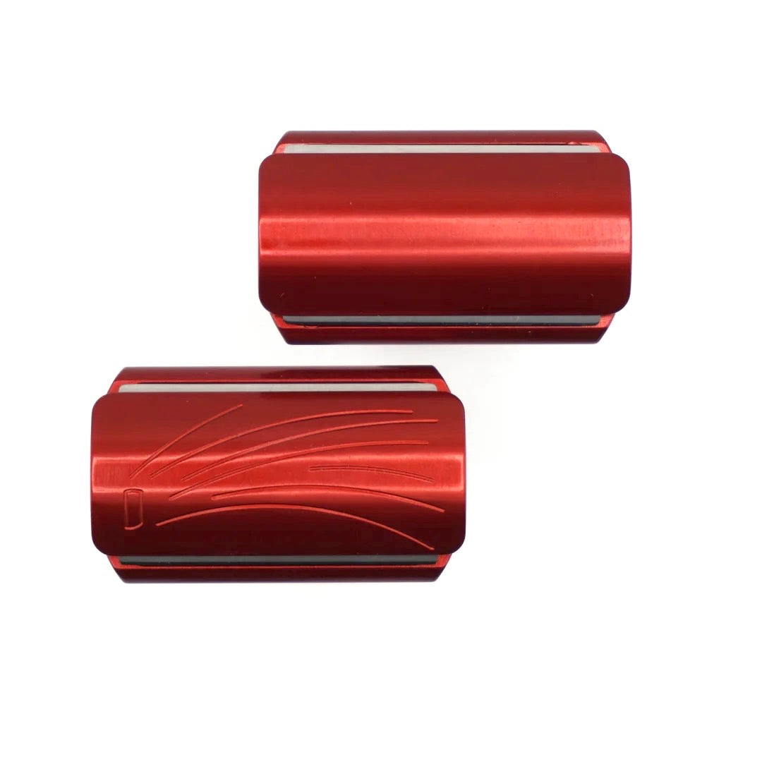 OliWorks M3TEORITE Aluminum Safety Razor Red | Lightweight DE