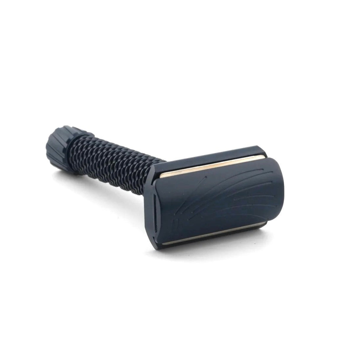 OliWorks M3TEORITE Stainless Steel Safety Razor BLUE