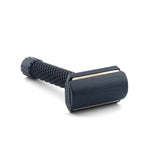 OliWorks M3TEORITE Stainless Steel Safety Razor BLUE