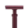 OliWorks M3TEORITE Stainless Steel Safety Razor DARK CHERRY