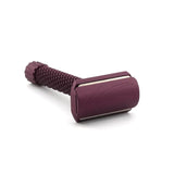 OliWorks M3TEORITE Stainless Steel Safety Razor DARK CHERRY