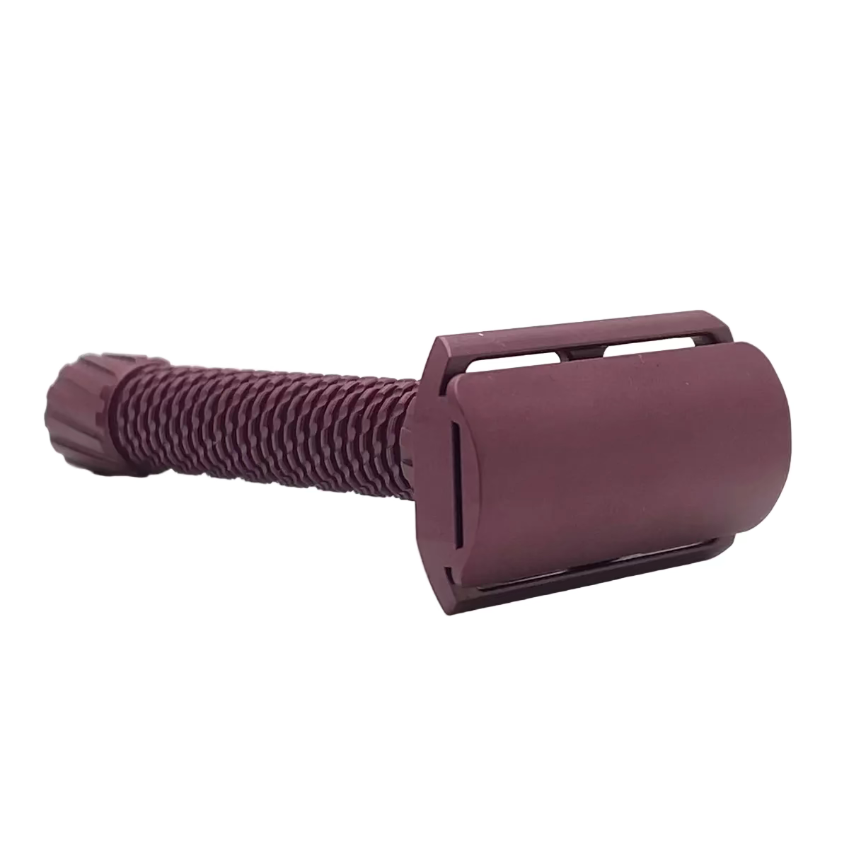 OliWorks M3TEORITE Stainless Steel Safety Razor DARK CHERRY
