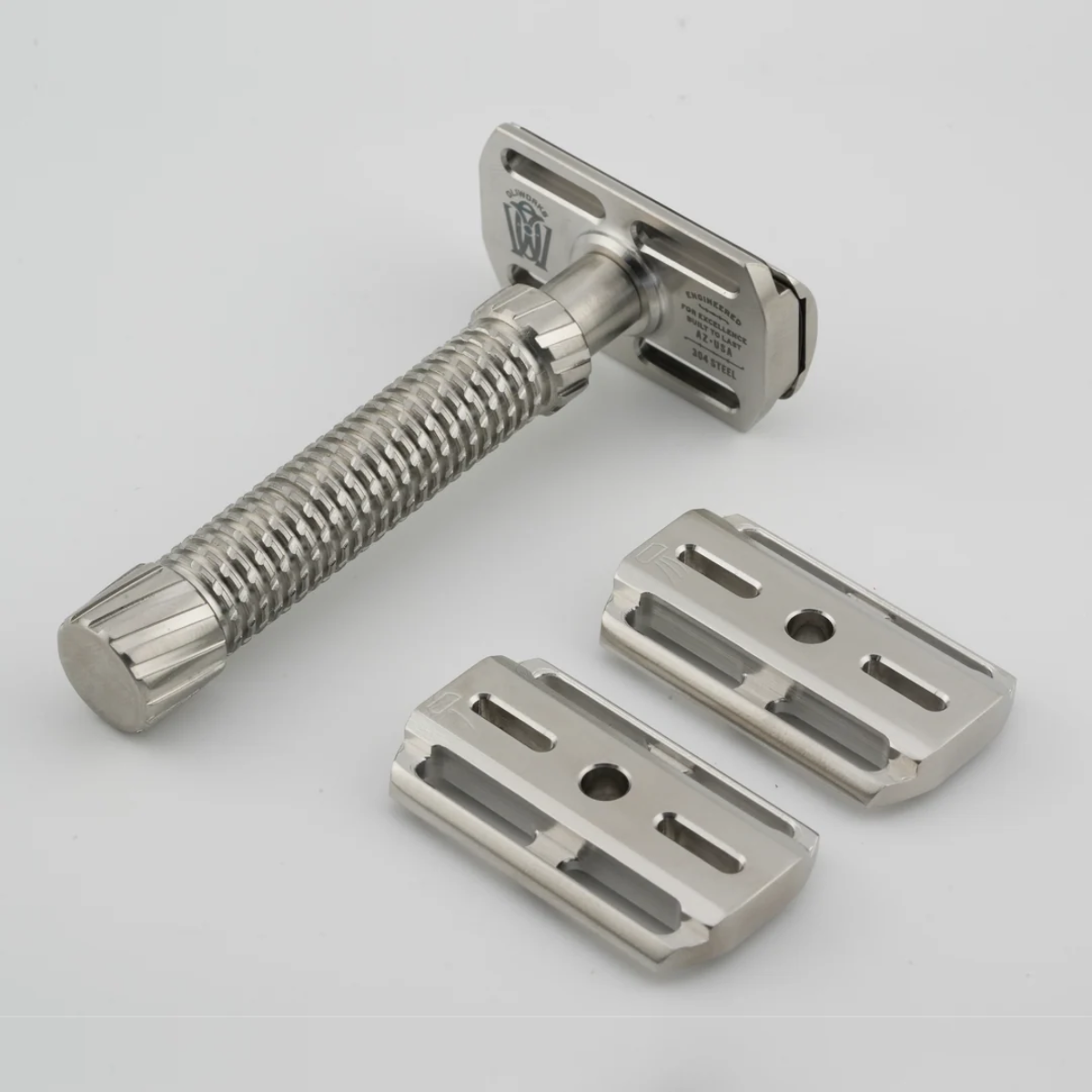 OliWorks M3TEORITE Stainless Steel Safety Razor
