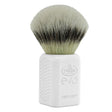 Omega Evo Pro Grip Synthetic Shaving Brush White