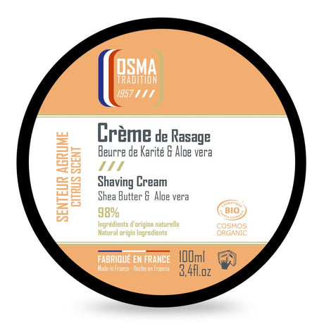 Osma - Citrus Traditional Shaving Soap - 100ml