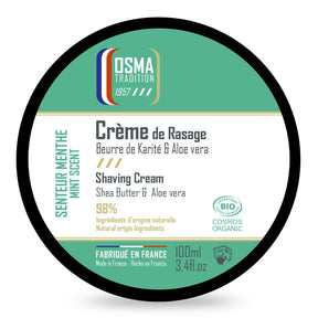 Osma - Mint Traditional Shaving Soap - 100ml
