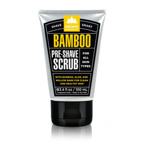 Pacific Shaving Co Bamboo Pre Shave Scrub 3.4oz