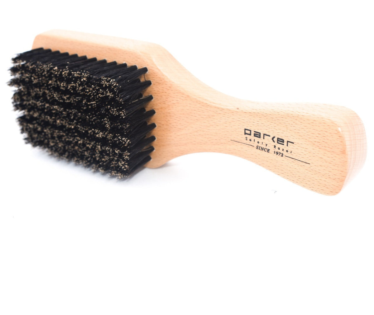 Parker 100% Boar Bristle Hairbrush with Beechwood Handle