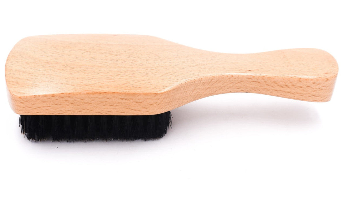 Parker 100% Boar Bristle Hairbrush with Beechwood Handle
