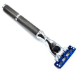 Parker 42R Mach 3 Graphite & Chrome Metal Razor