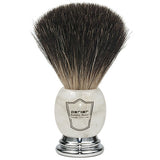 Parker 99R Heavyweight Butterfly Razor & Black Badger Brush 3-Piece Shave Set