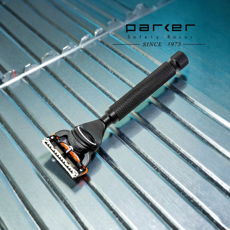 Parker Deluxe Chrome Fusion Compatible Razor Black