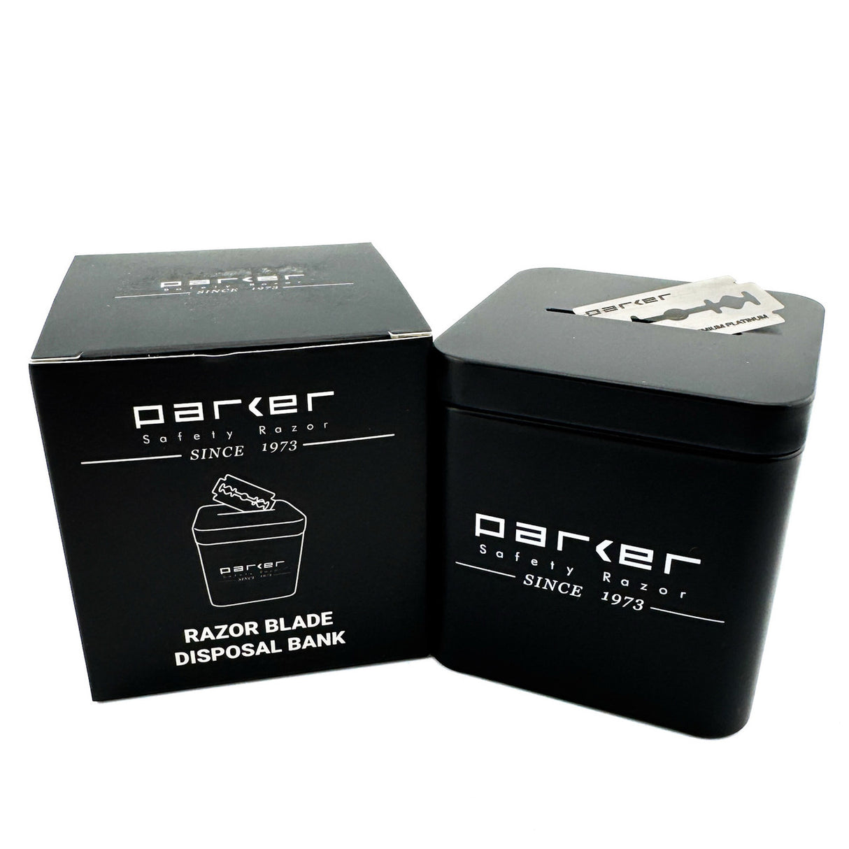 Parker Double Edge Razor Blade Bank Holds 300 Blades