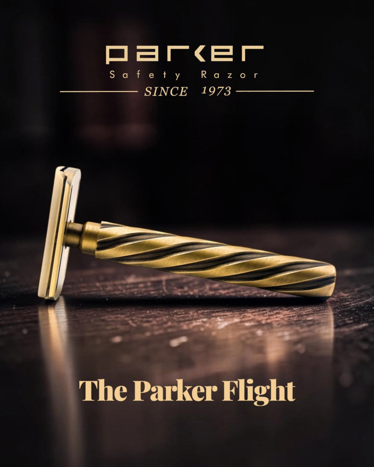 Parker Flight All Brass Double Edge Safety Razor