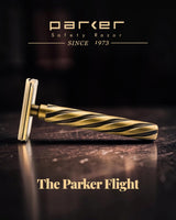 Parker Flight All Brass Double Edge Safety Razor