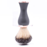 Parker - Gray & Rose Gold Handle Synthetic Shave Brush & Stand
