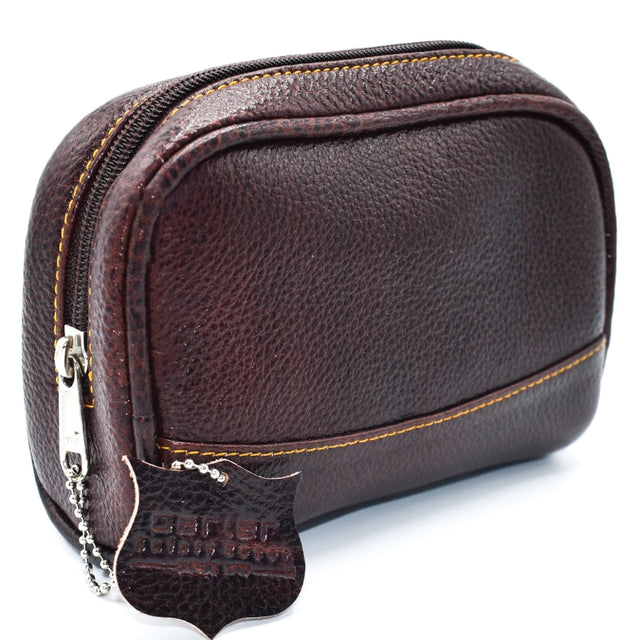 Parker Leather Small Toiletry Bag