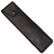Parker Leather Straight Razor Travel Case Black
