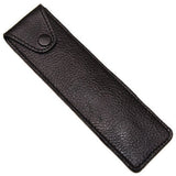 Parker Leather Straight Razor Travel Case Black