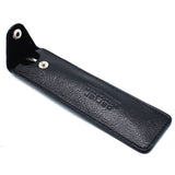 Parker Leather Straight Razor Travel Case Black
