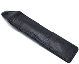 Parker Leather Straight Razor Travel Case Black