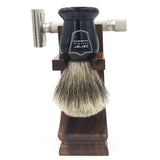 Parker Mission Style Wood Shaving Razor and Brush Stand