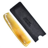 Parker - Ox Horn Pocket Comb and Leather Case