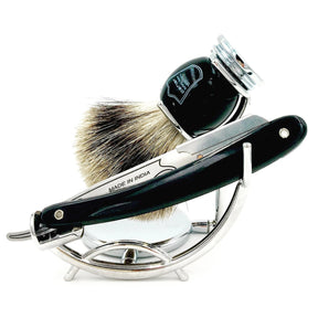 Parker SRB Straight Razor 3 Piece Shave Set & 100 Blades