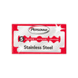 Personna - RED Stainless Steel Double Edge Razor Blades - Pack of 5 Blades