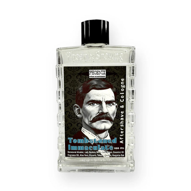 Phoenix Artisan Accoutrements Tombstone Immaculate Aftershave Cologne 100ml