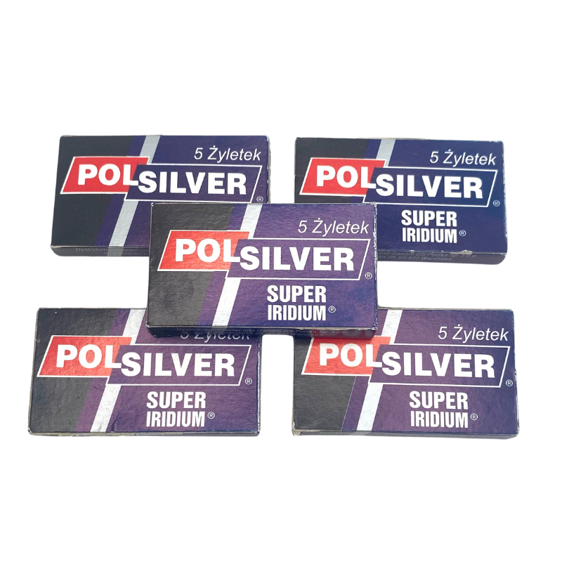Polsilver - Super Iridium Double Edge Razor Blades