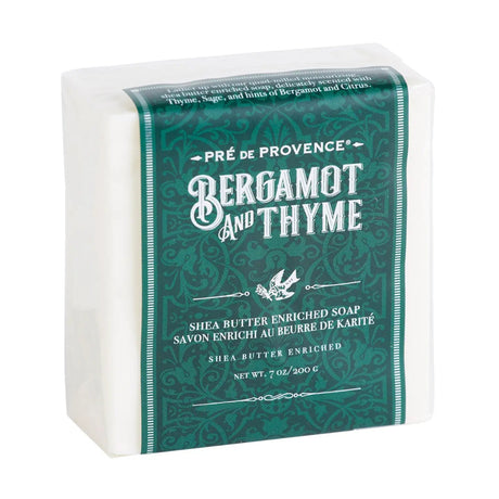 Pre de Provence Bergamot & Thyme Cube Soap 7oz