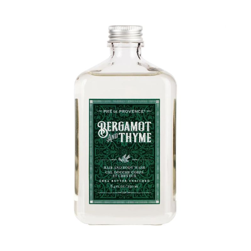 Pre de Provence - Bergamot & Thyme Hair and Body Wash - 250ml