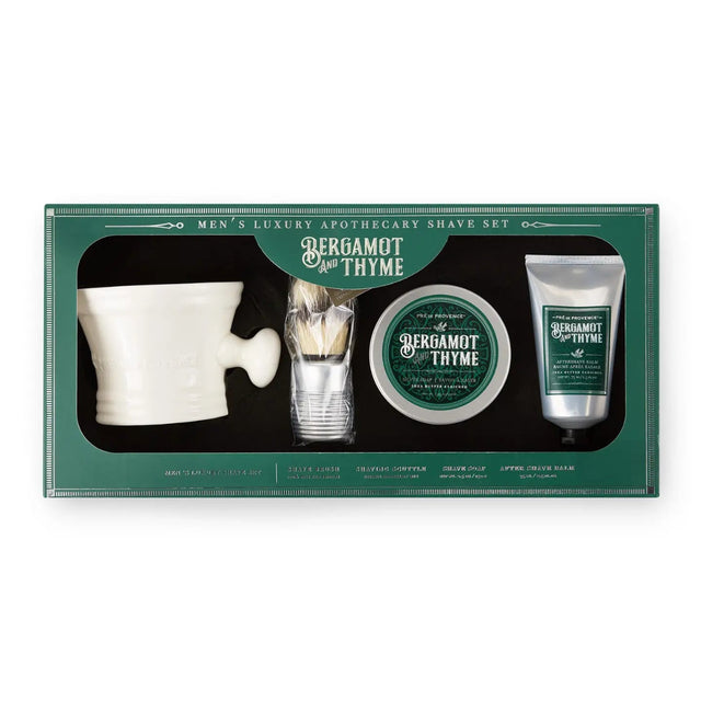 Pre de Provence Bergamot & Thyme Shave Set
